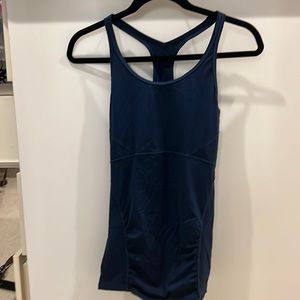 Athlete racer back workout tank